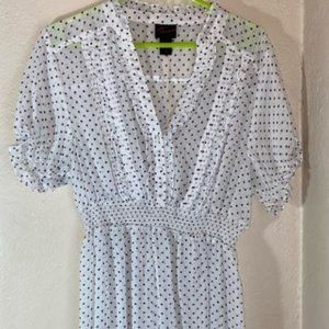 ✨TORRID Cute polka dot blouse.✨